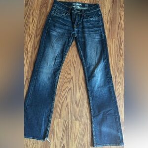 Men's Blue Bootcut Jeans